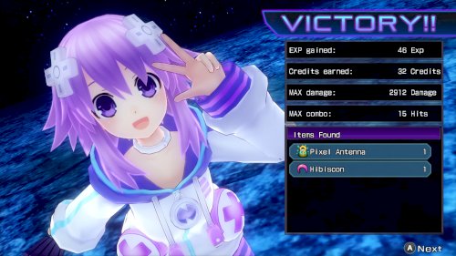 Screenshot of Hyperdimension Neptunia Re;Birth1