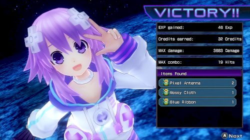 Screenshot of Hyperdimension Neptunia Re;Birth1