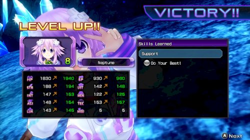 Screenshot of Hyperdimension Neptunia Re;Birth1