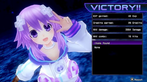 Screenshot of Hyperdimension Neptunia Re;Birth1