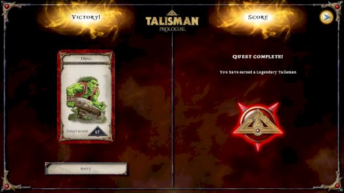 Screenshot of Talisman: Prologue