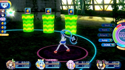 Screenshot of Superdimension Neptune VS Sega Hard Girls