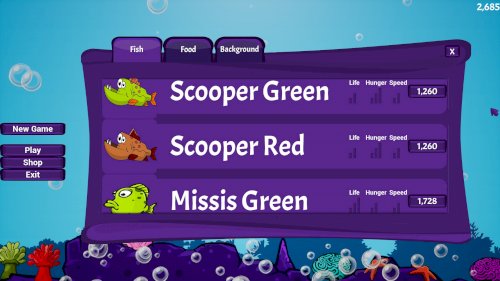 Screenshot of Aquarium Simulator