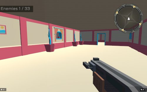 Screenshot of Square Head Zombies