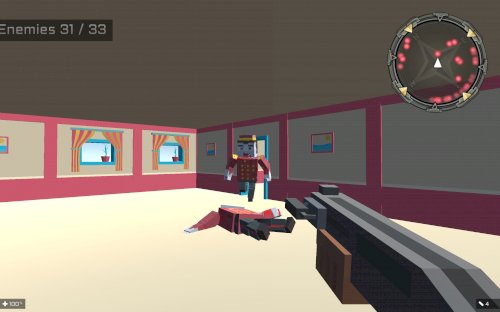 Screenshot of Square Head Zombies