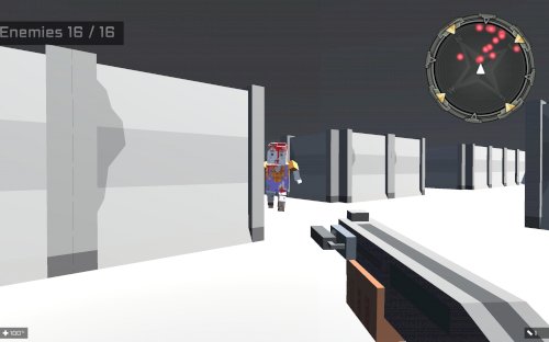 Screenshot of Square Head Zombies