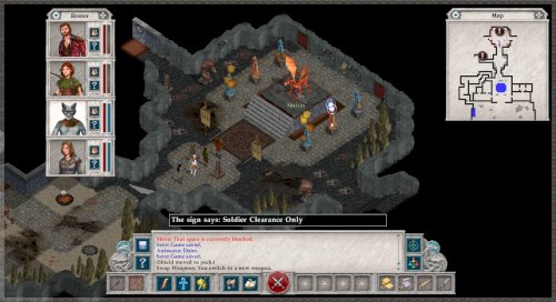 Screenshot of Avernum 2: Crystal Souls