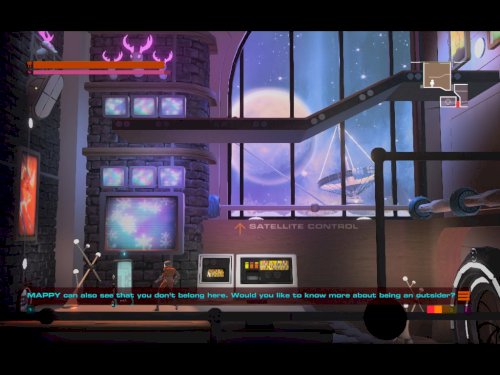 Screenshot of Headlander