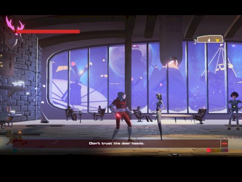 Screenshot of Headlander