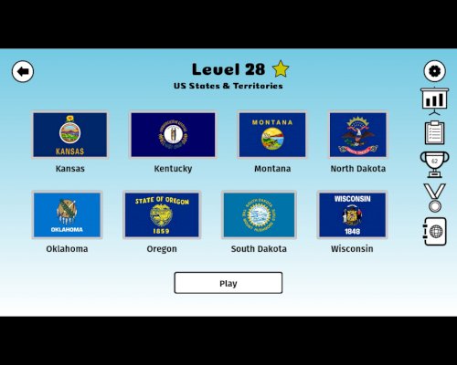 Screenshot of Flagsplosion