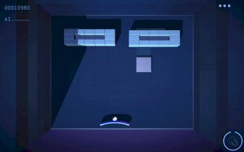 Screenshot of Grey Cubes