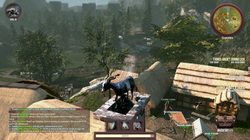 Screenshot of Goat Simulator