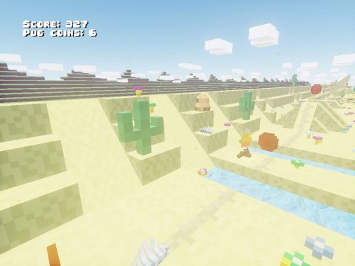 Screenshot of Turbo Pug 3D