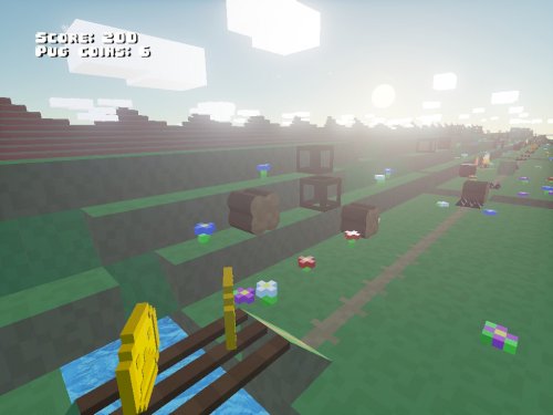 Screenshot of Turbo Pug 3D