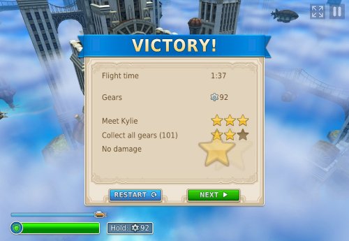 Screenshot of Sky To Fly: Faster Than Wind