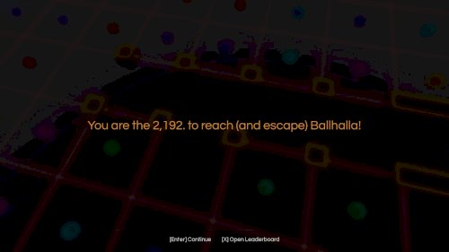 Screenshot of Road to Ballhalla