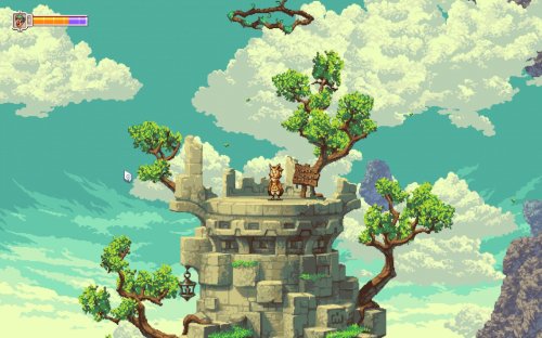 Screenshot of Owlboy