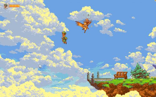 Screenshot of Owlboy