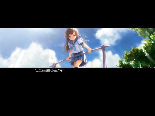 Screenshot of Narcissu 10th Anniversary Anthology Project