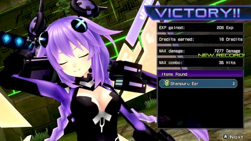 Screenshot of Hyperdimension Neptunia Re;Birth1