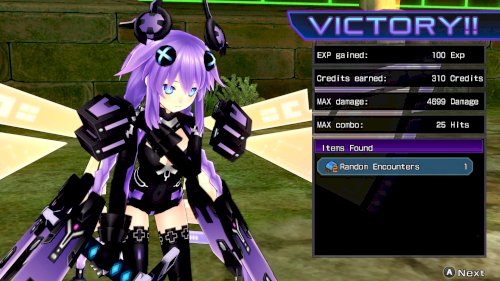 Screenshot of Hyperdimension Neptunia Re;Birth1