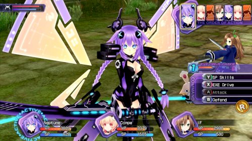 Screenshot of Hyperdimension Neptunia Re;Birth1