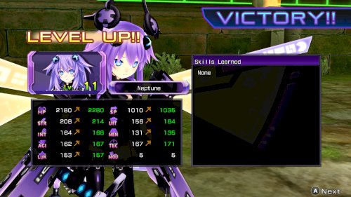 Screenshot of Hyperdimension Neptunia Re;Birth1