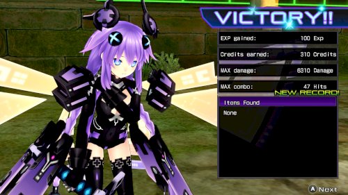 Screenshot of Hyperdimension Neptunia Re;Birth1