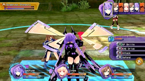 Screenshot of Hyperdimension Neptunia Re;Birth1