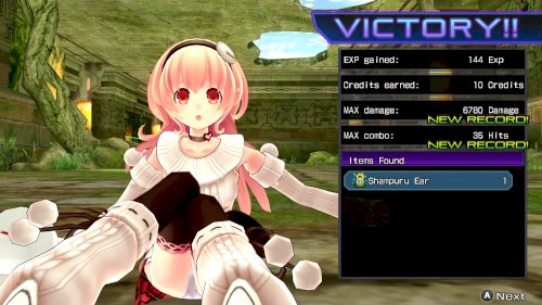 Screenshot of Hyperdimension Neptunia Re;Birth1