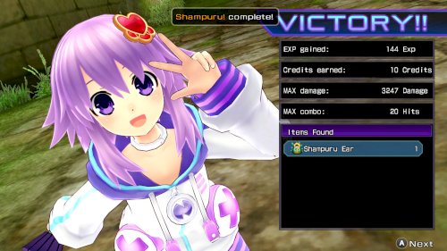 Screenshot of Hyperdimension Neptunia Re;Birth1