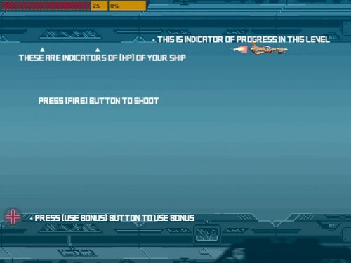 Screenshot of Space Impact Glitch