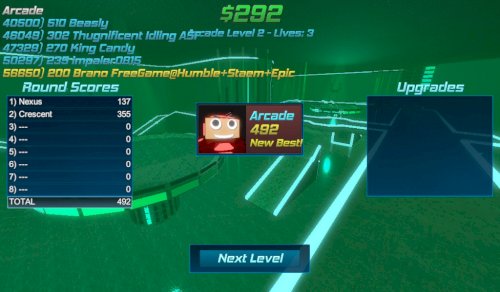 Screenshot of Robot Roller-Derby Disco Dodgeball