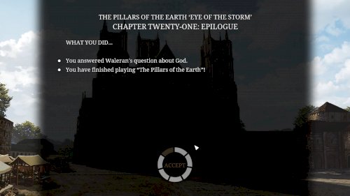 Screenshot of Ken Follett's The Pillars of the Earth