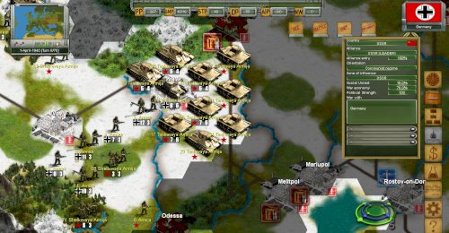 Screenshot of Strategic War in Europe