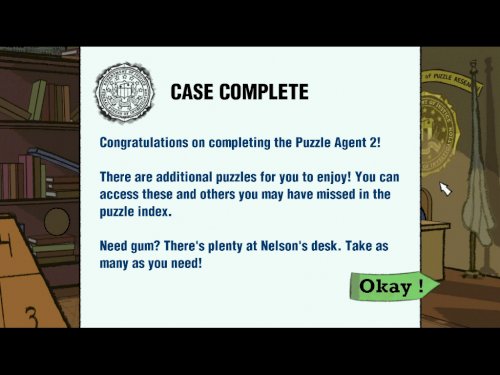Screenshot of Puzzle Agent 2