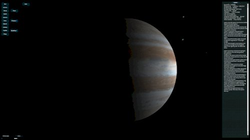 Screenshot of Solar System