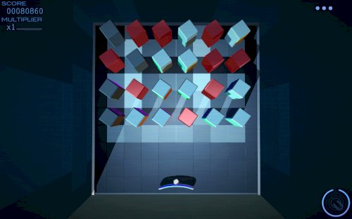 Screenshot of Grey Cubes