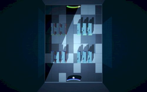 Screenshot of Grey Cubes