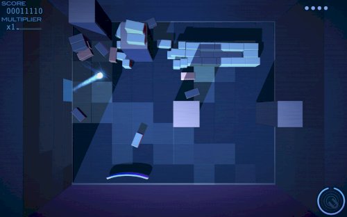 Screenshot of Grey Cubes