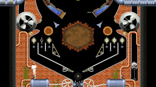 Screenshot of Super Steampunk Pinball 2D
