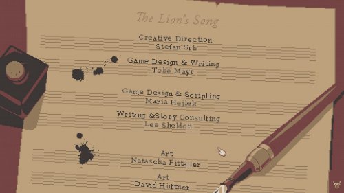 Screenshot of The Lion's Song