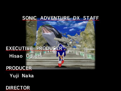 Screenshot of Sonic Adventure DX