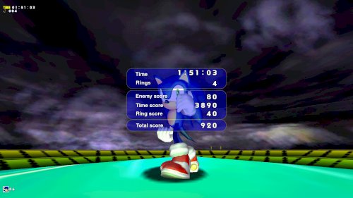 Screenshot of Sonic Adventure DX