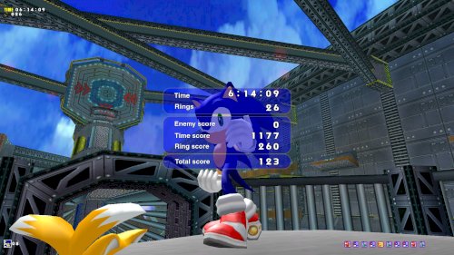 Screenshot of Sonic Adventure DX