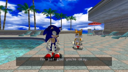 Screenshot of Sonic Adventure DX