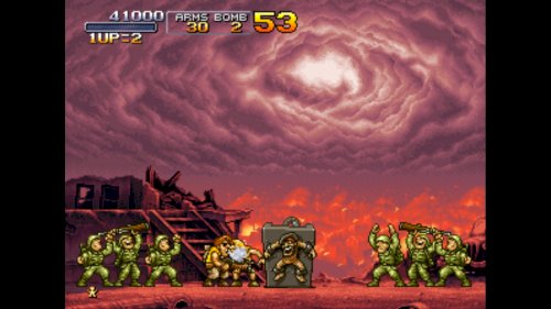 Screenshot of METAL SLUG X