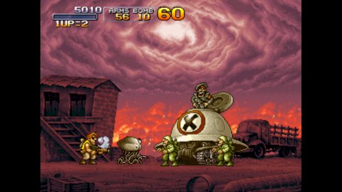 Screenshot of METAL SLUG X