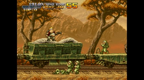 Screenshot of METAL SLUG X