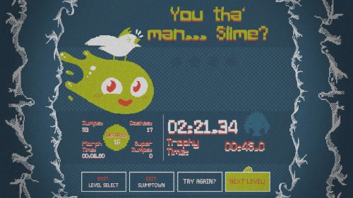 Screenshot of Slime-san